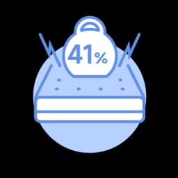 吸震增加 41%