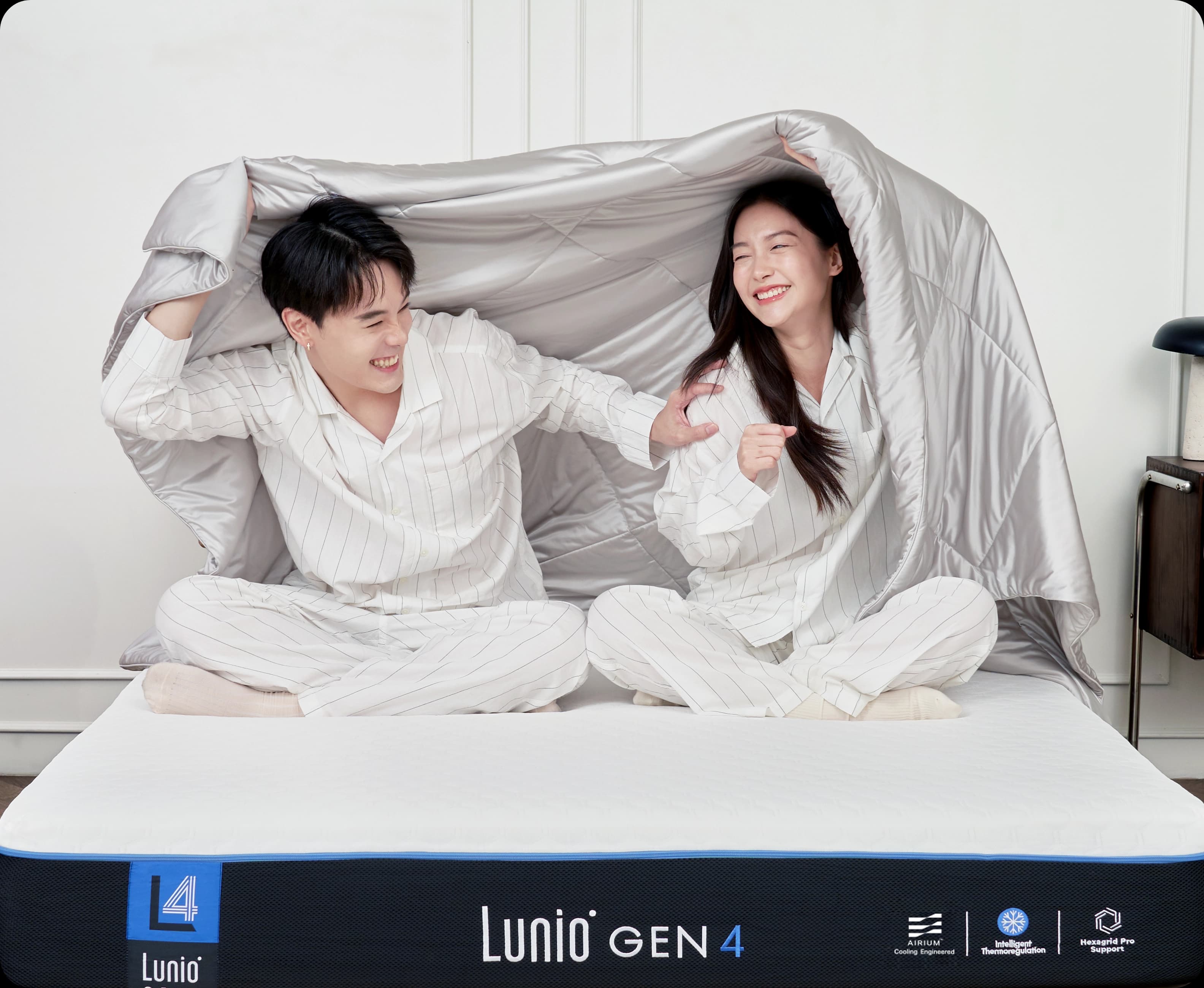 Lunio Gen 4 石墨烯乳膠床墊 — 享受舒適深層睡眠