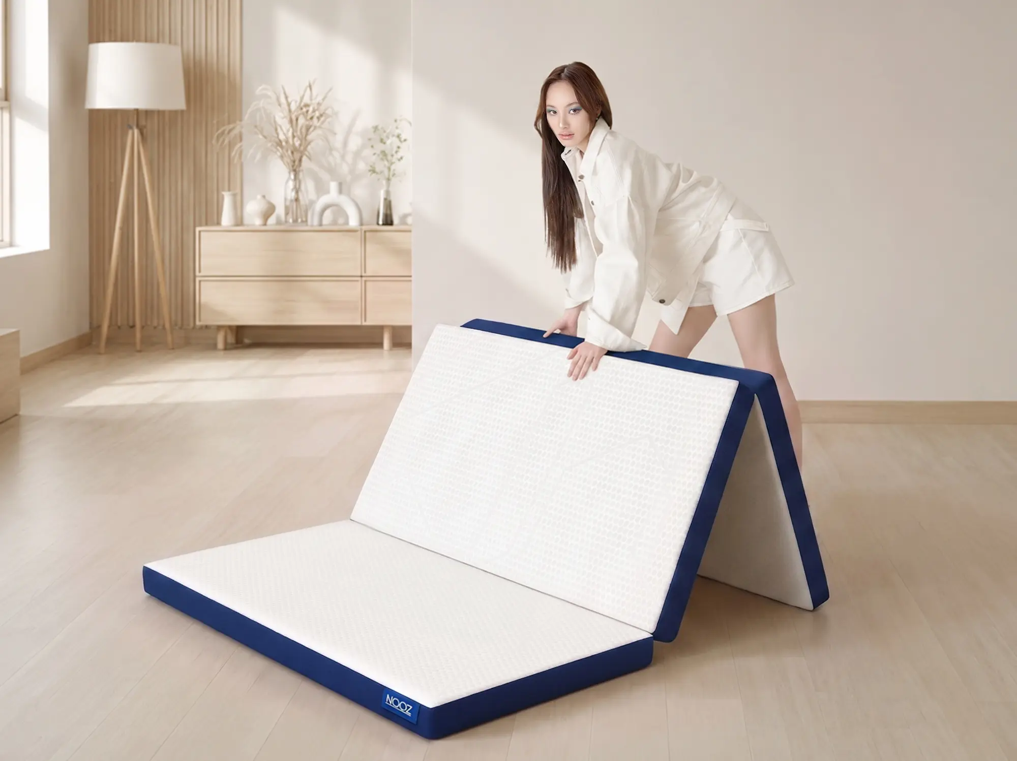 Nooz FlexiRest Trifold Topper 三折疊日式床墊（厚8公分）網路限定