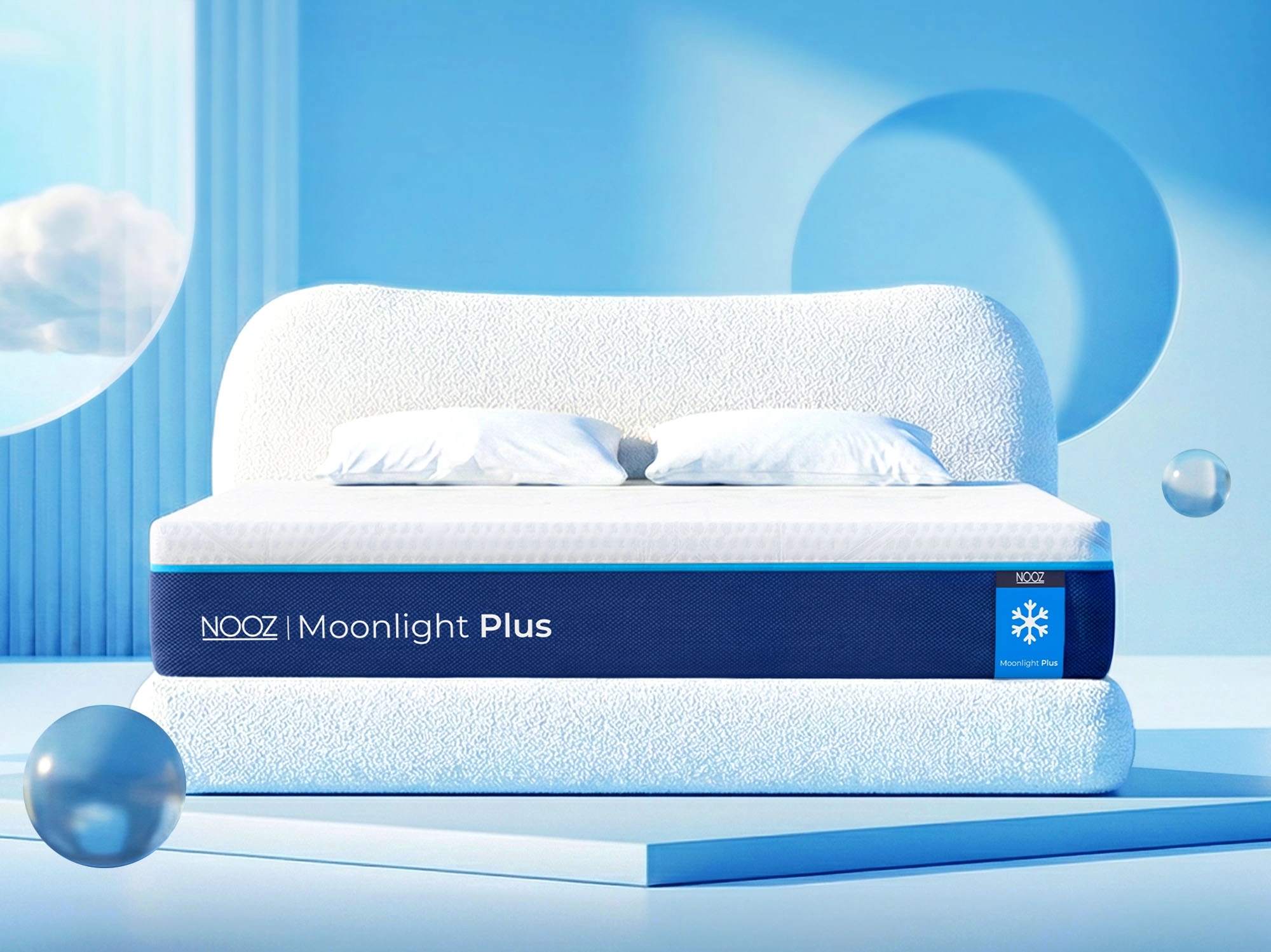 NOOZ Moonlight Plus冷凝記憶床墊