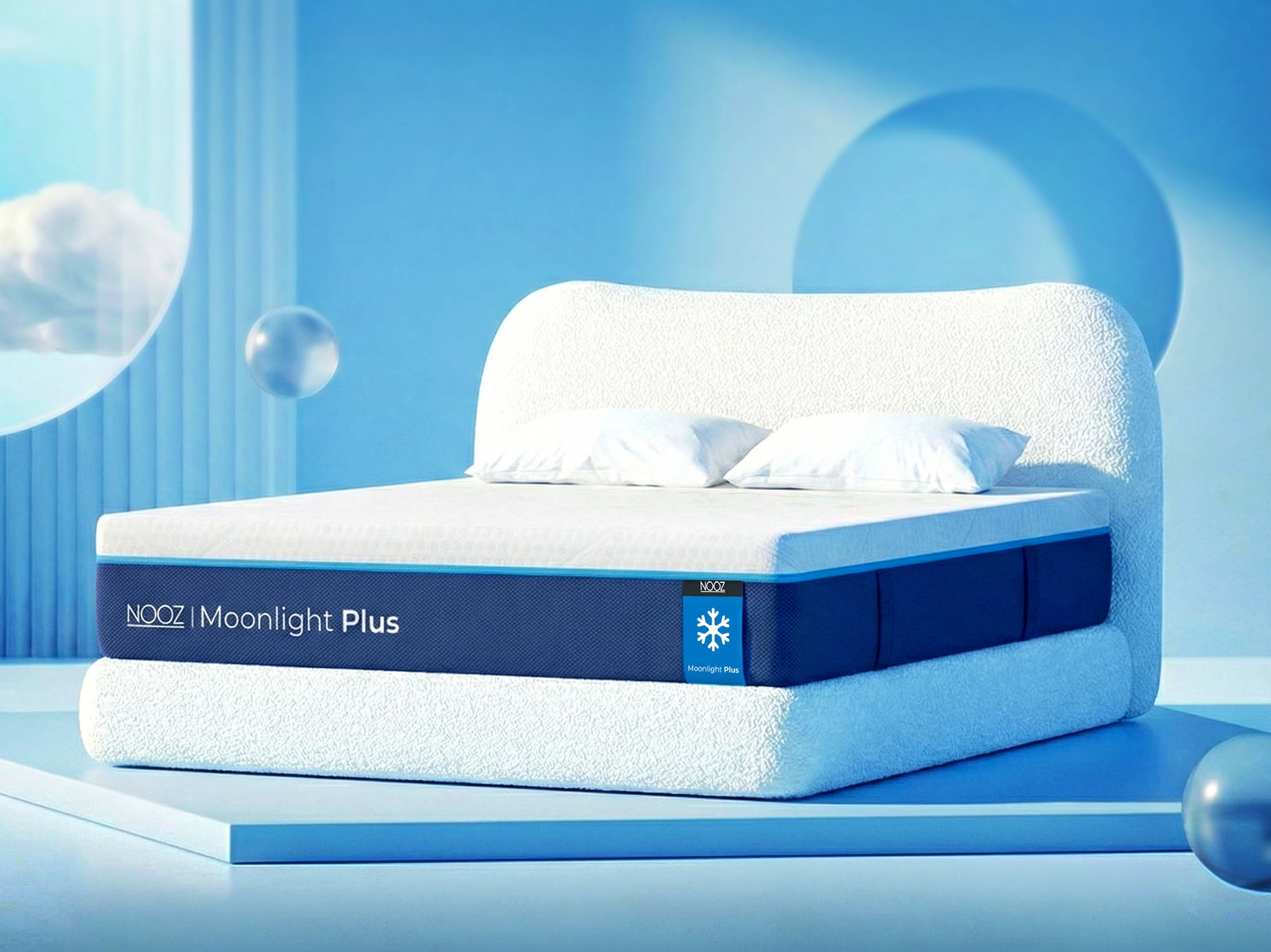 NOOZ Moonlight Plus冷凝記憶床墊 6