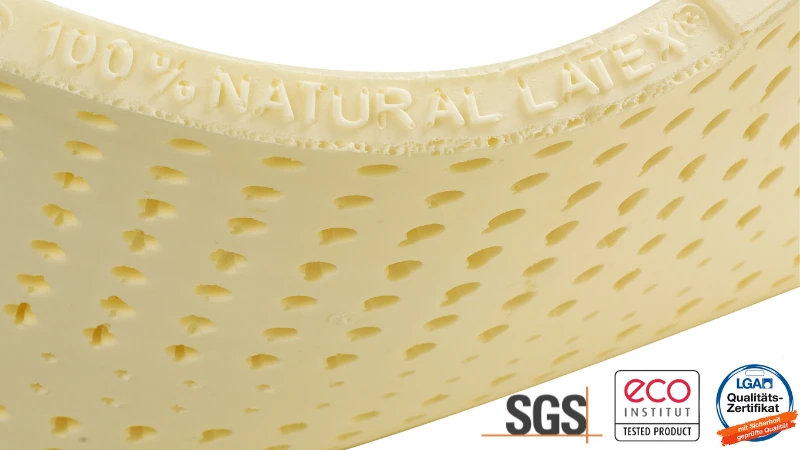 天然乳膠床墊應該選擇擁有國際認證的原料品質