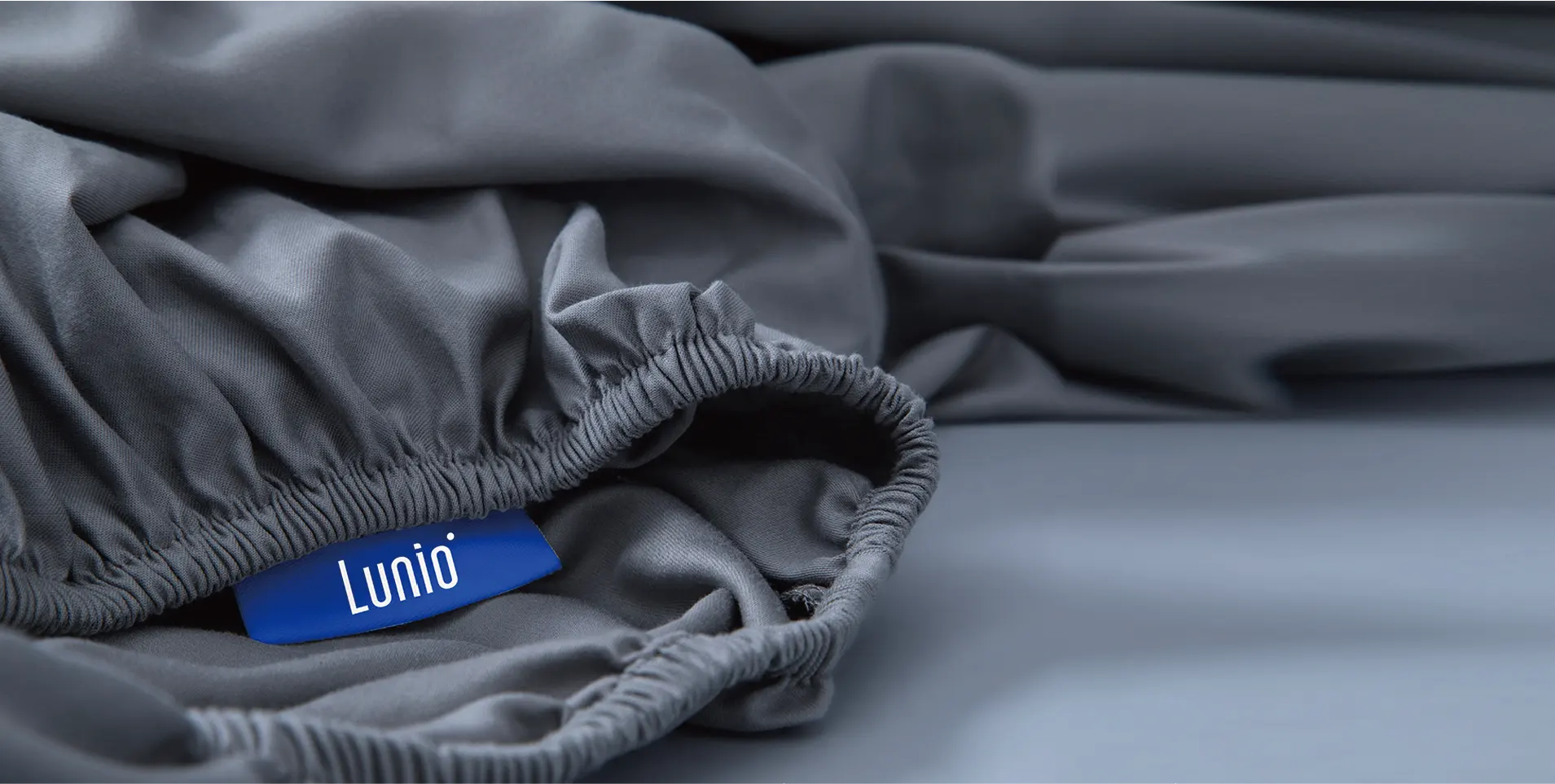 Lunio天絲床包鬆緊帶設計，縫製Lunio標籤